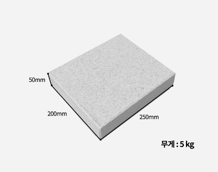 황등비석/화강석 화병세트 250*200*50